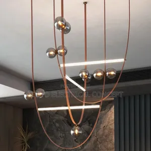 Leather Luxurious Dropping Light