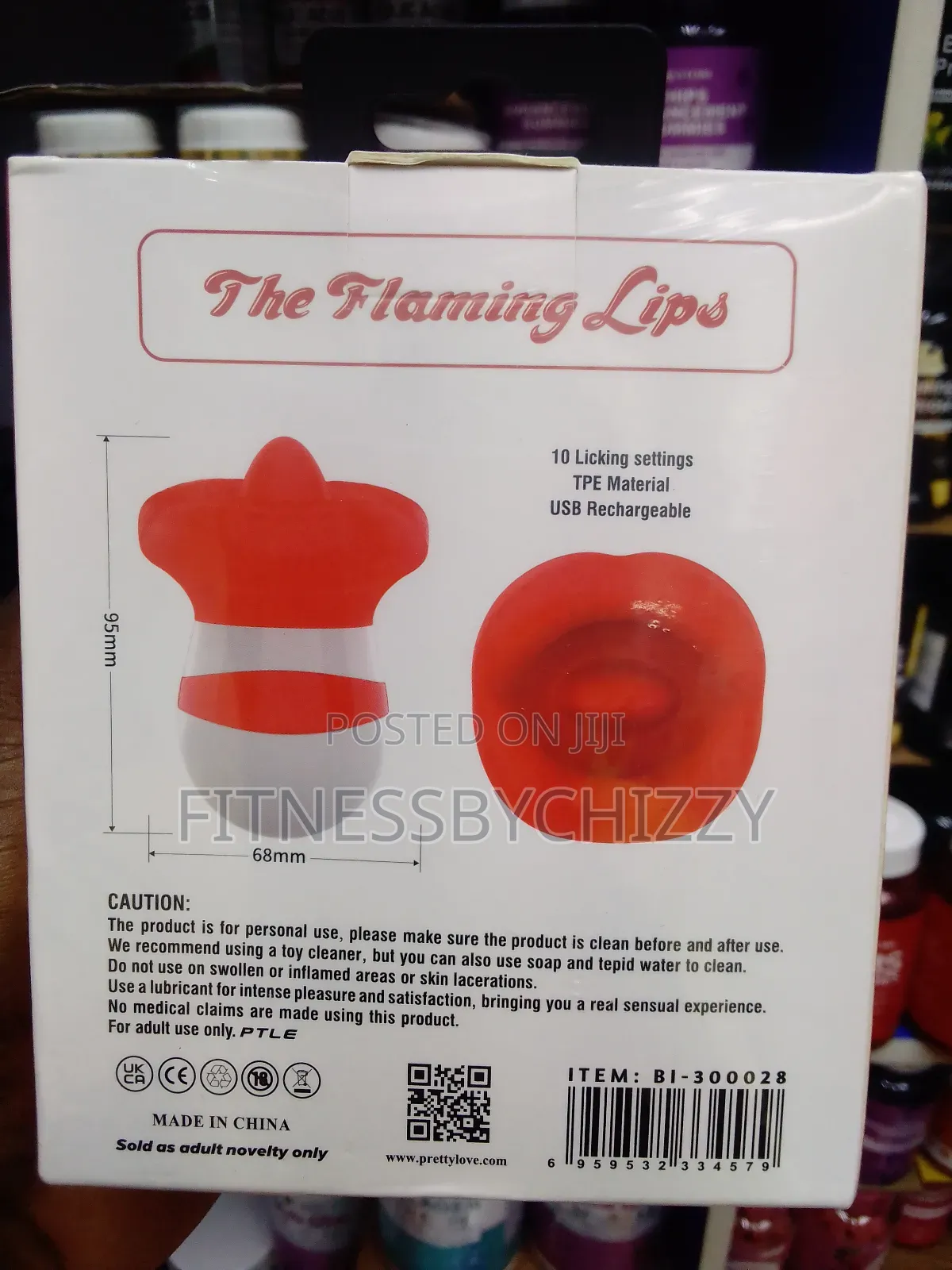 Pretty Love Licking Vibrator X 10 Settings