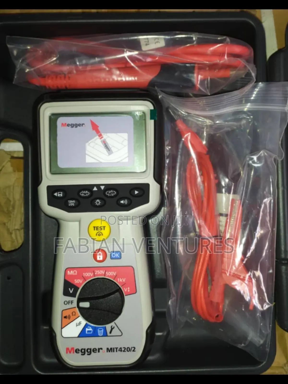 Megger Mit420/2 Industrial Telecom Insulation Tester