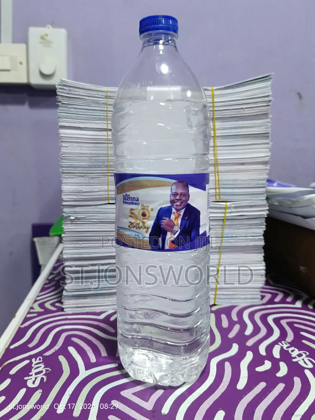 Branded Water Bottle Stickers
