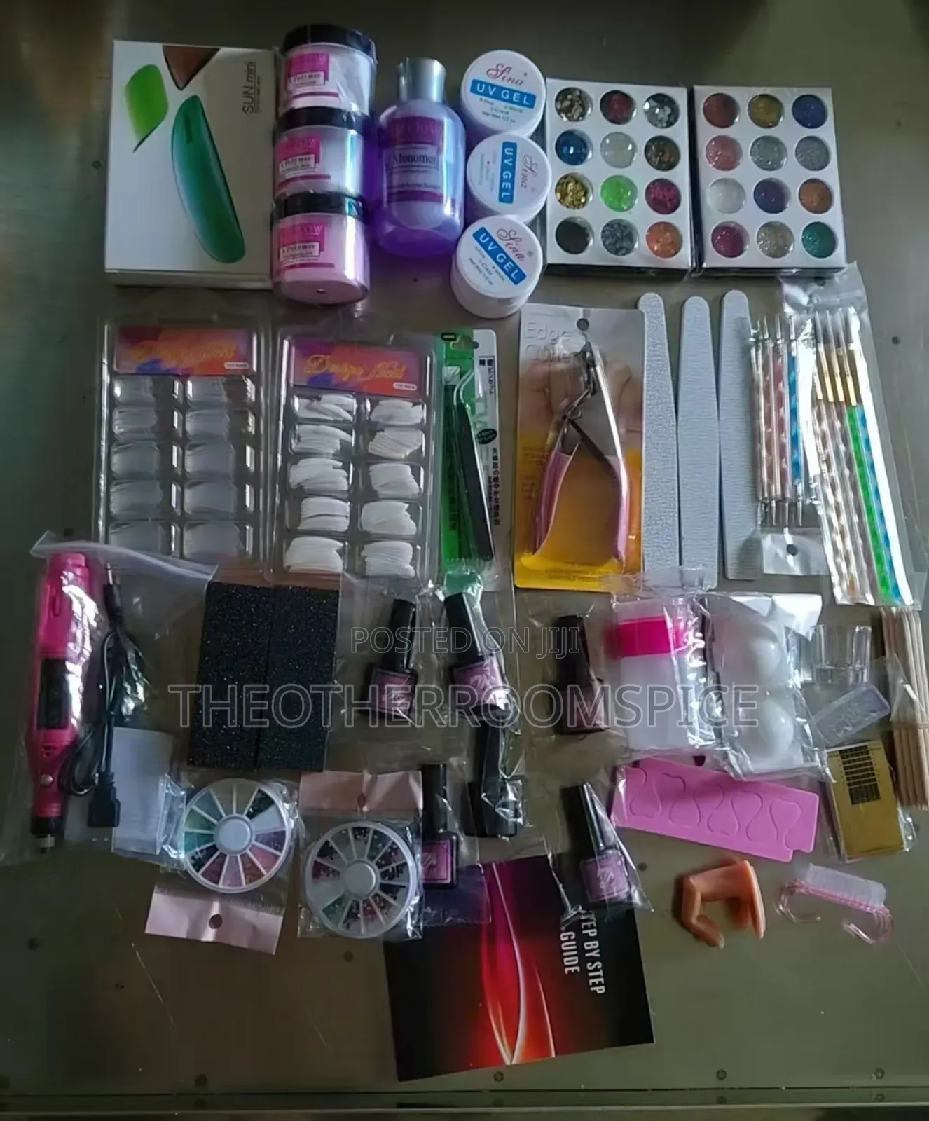 Beginner Acrylic Nail Accessories Set Electric Drill Polygel