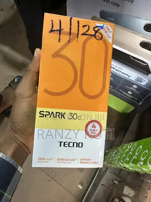 New Tecno Spark 30C 128 GB