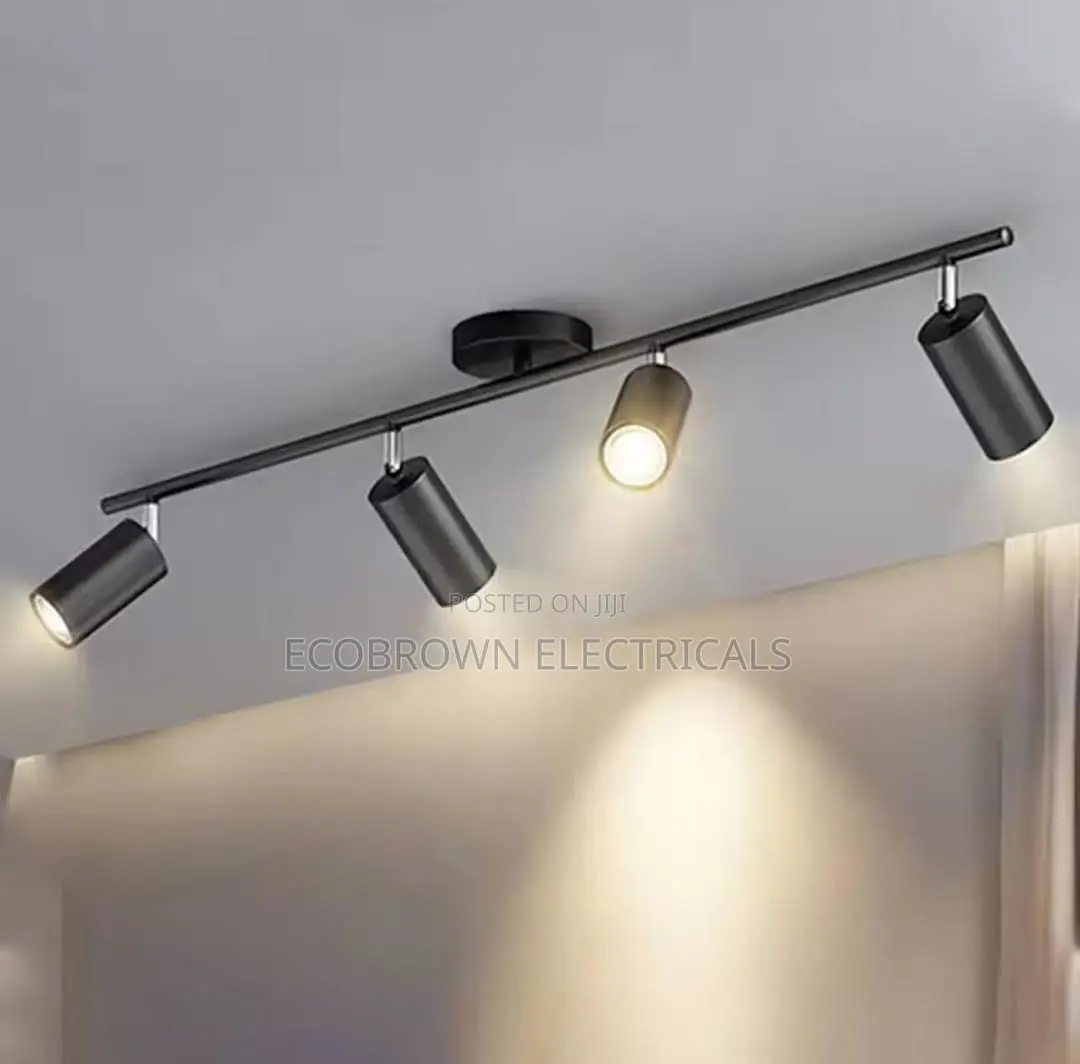 Modern Strip Led Multihead Ceiling Lamp