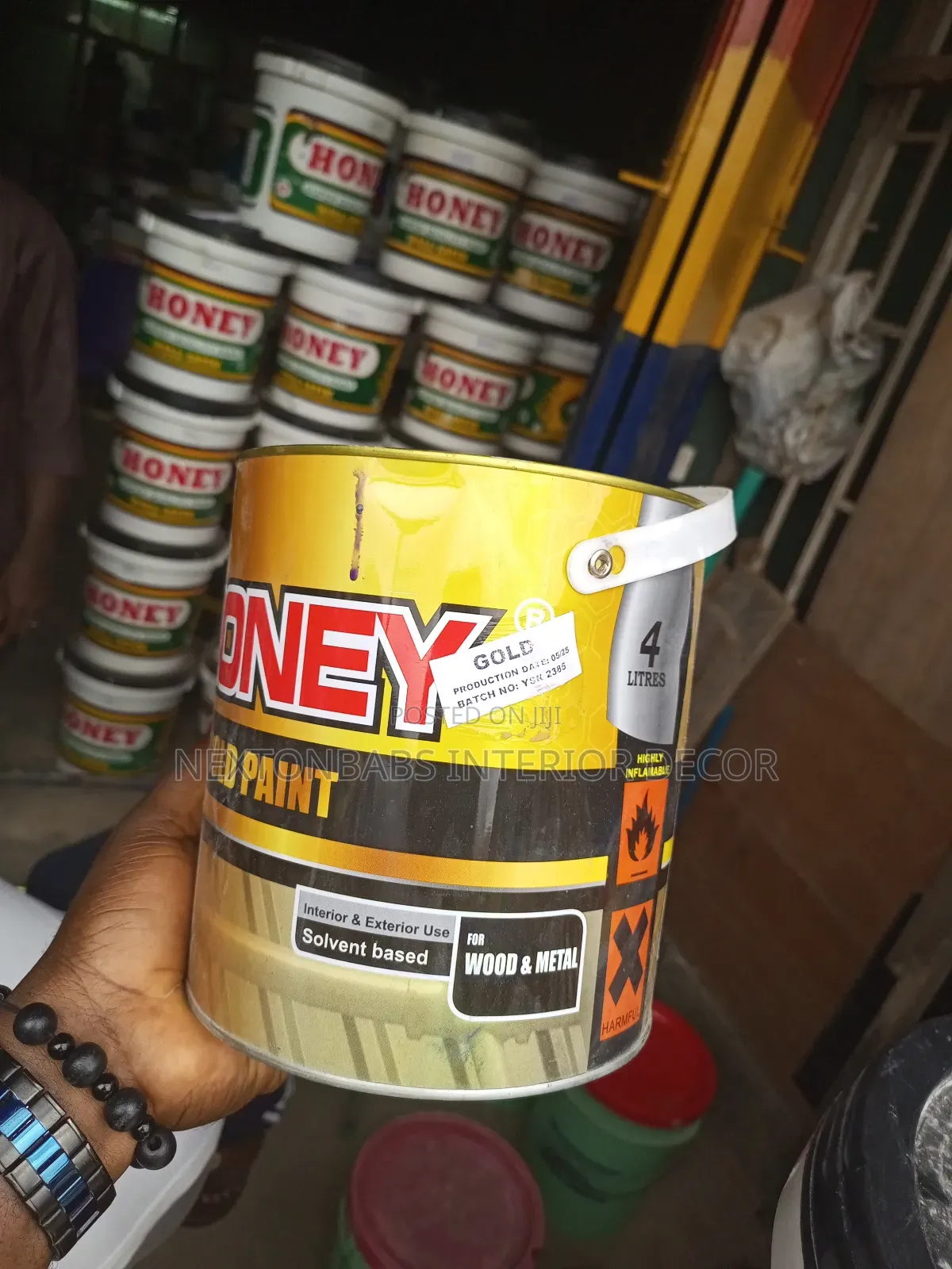 Honey Gold Paint