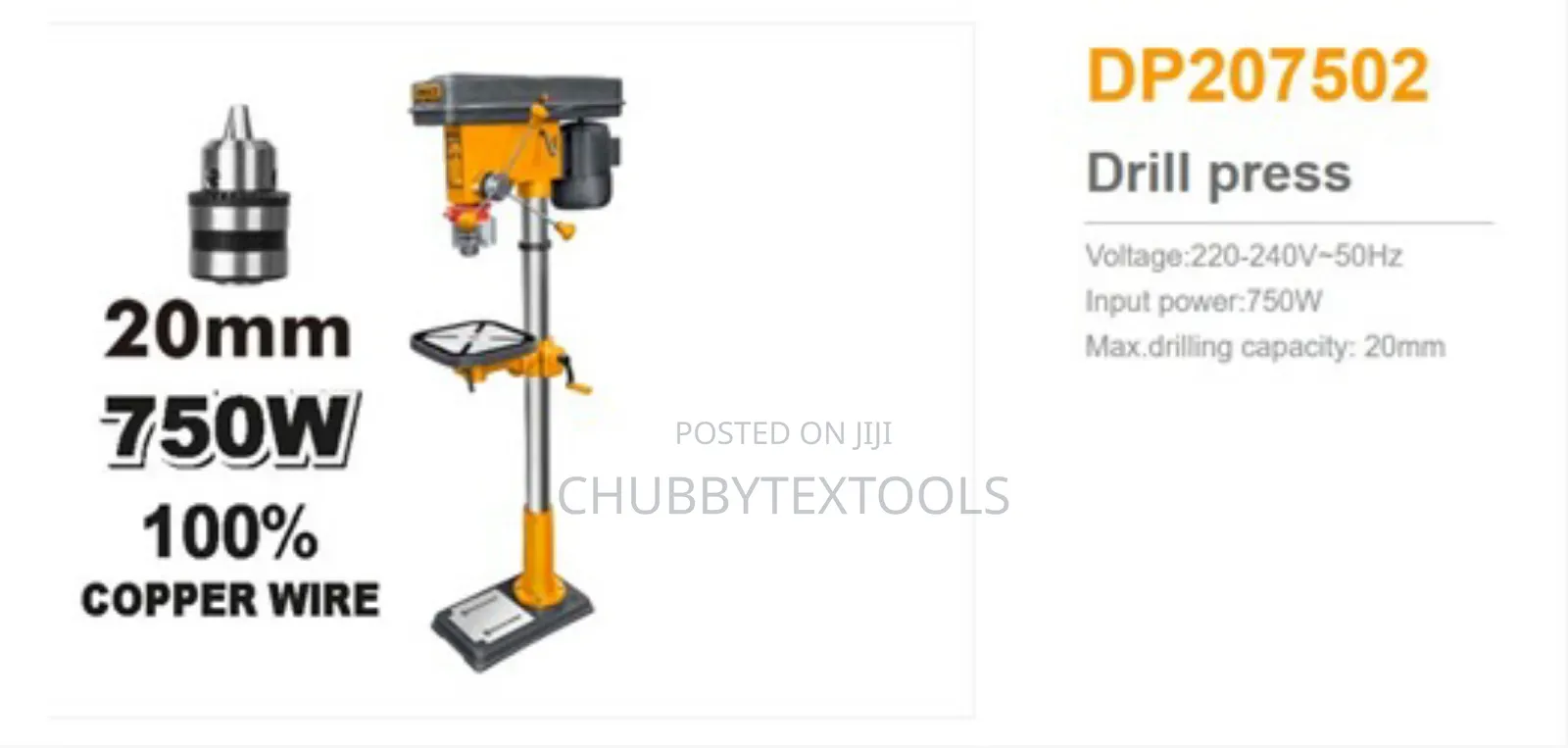 Ingco Pillars Standing Drill Machine
