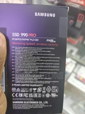Samsung 990 Pro 2tb SSD Pcle 4.0 M.2