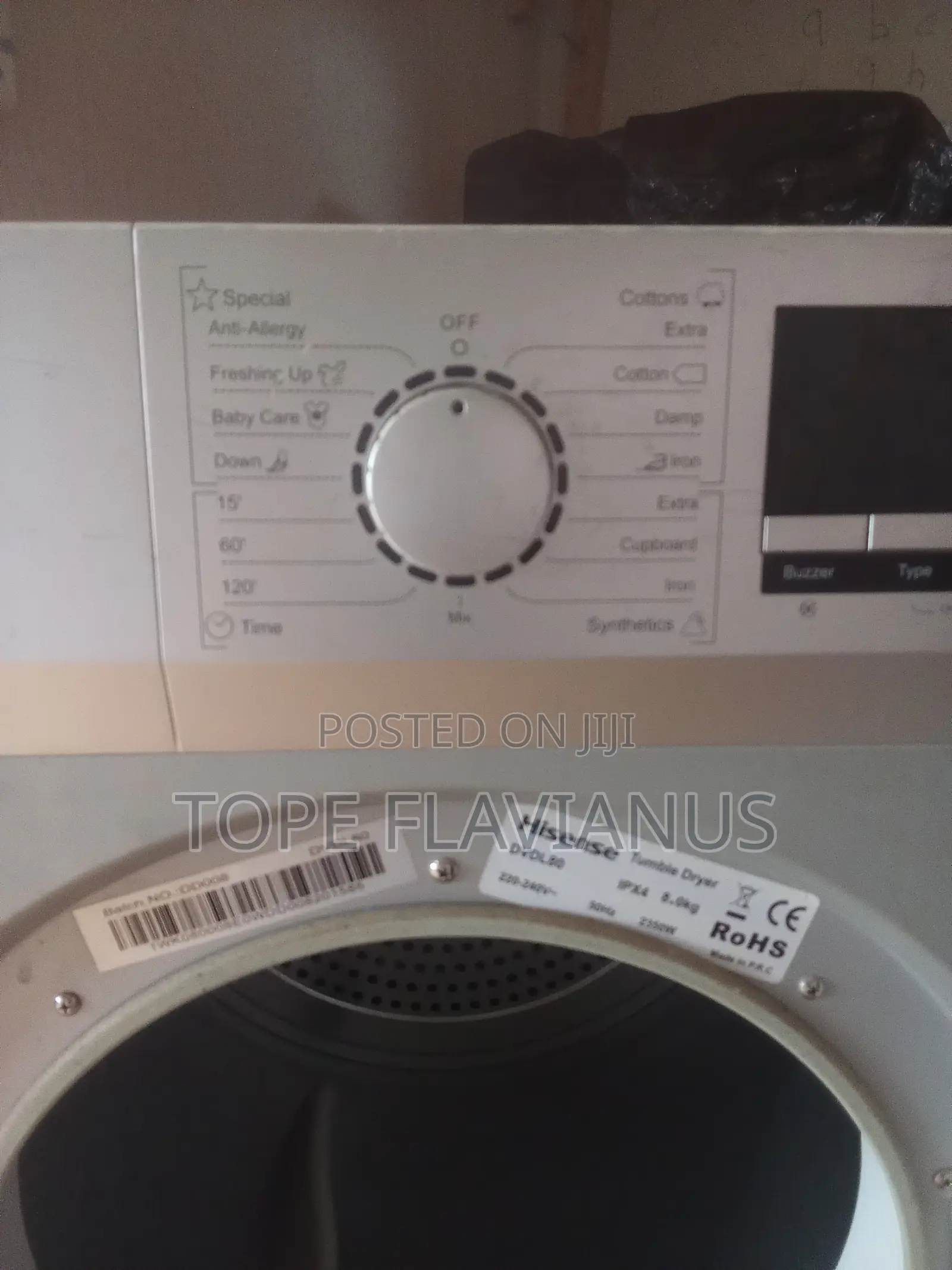 Hisense 8kg Tumble Dryer