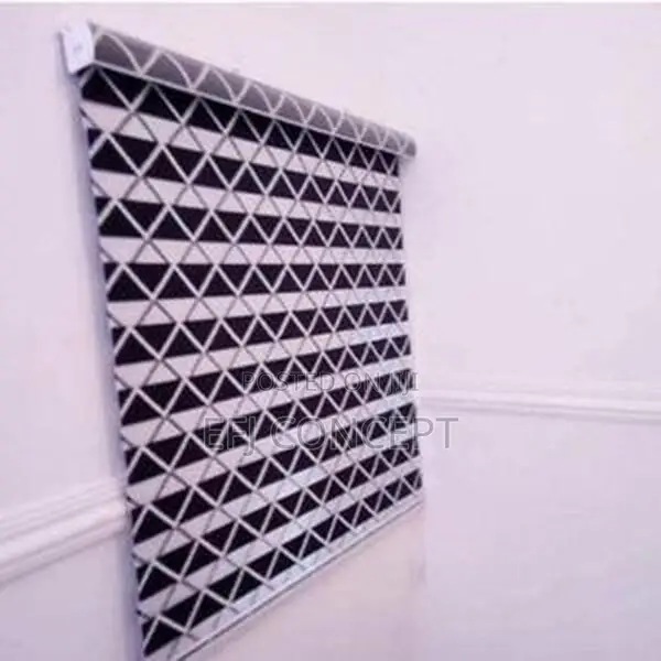 Zig Zag Color Pattern Day and Night Window Blind