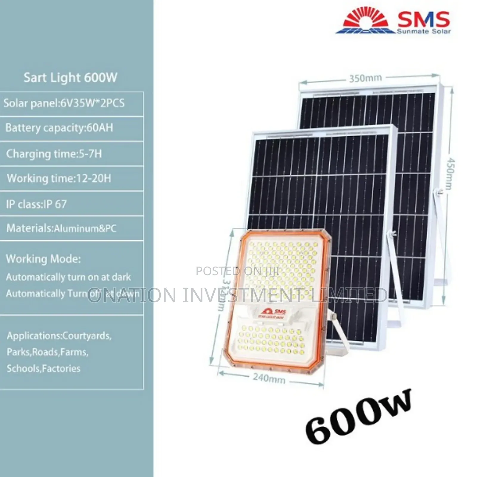 600w SMS Star Light