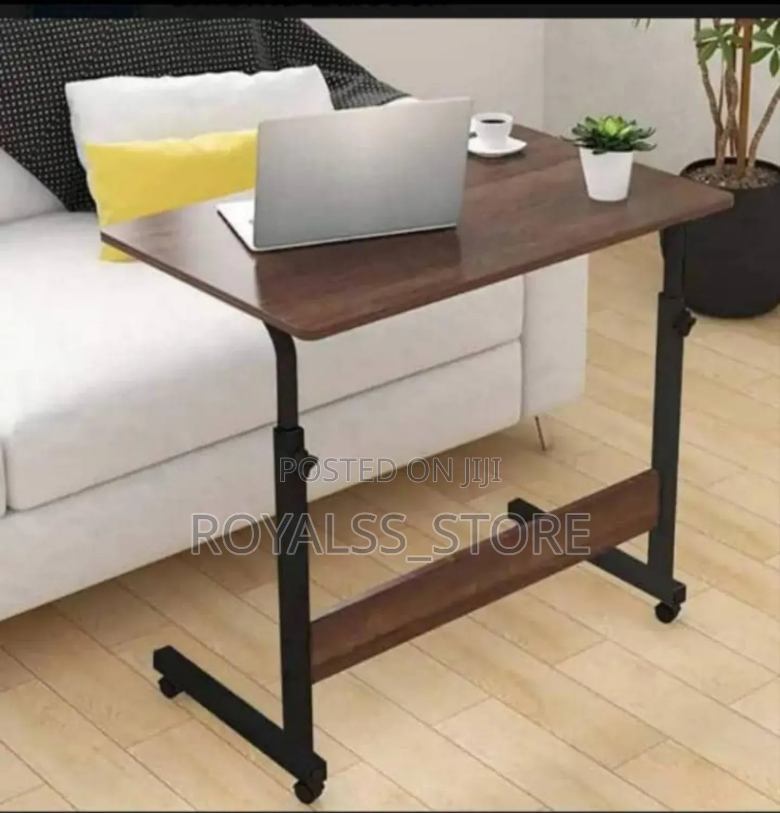 Height Adjustable Multi Function Laptop Table With Wheels