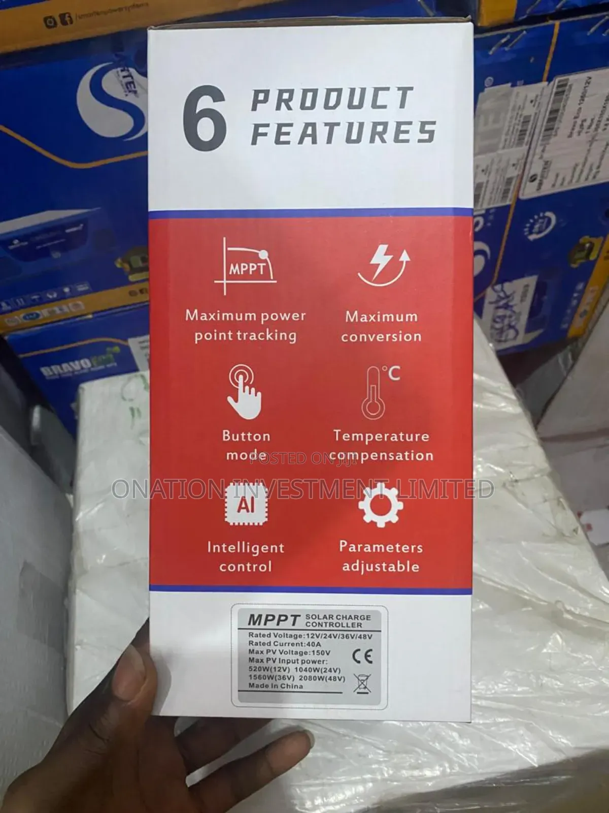 40a MPPT SMS Charge Controller