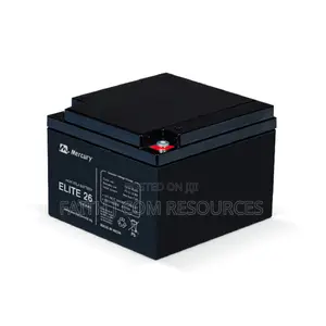 Mercury (Elite 26) 12v, 26ah Deep Cycle Battery