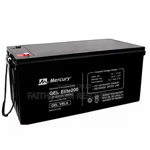 Mercury (Elite 200) 12v, 200ah Gel Battery