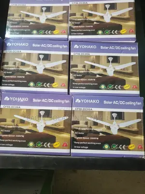 Dc Solar Ceiling Fan