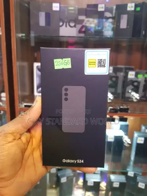 New Samsung Galaxy S24 256 GB Black