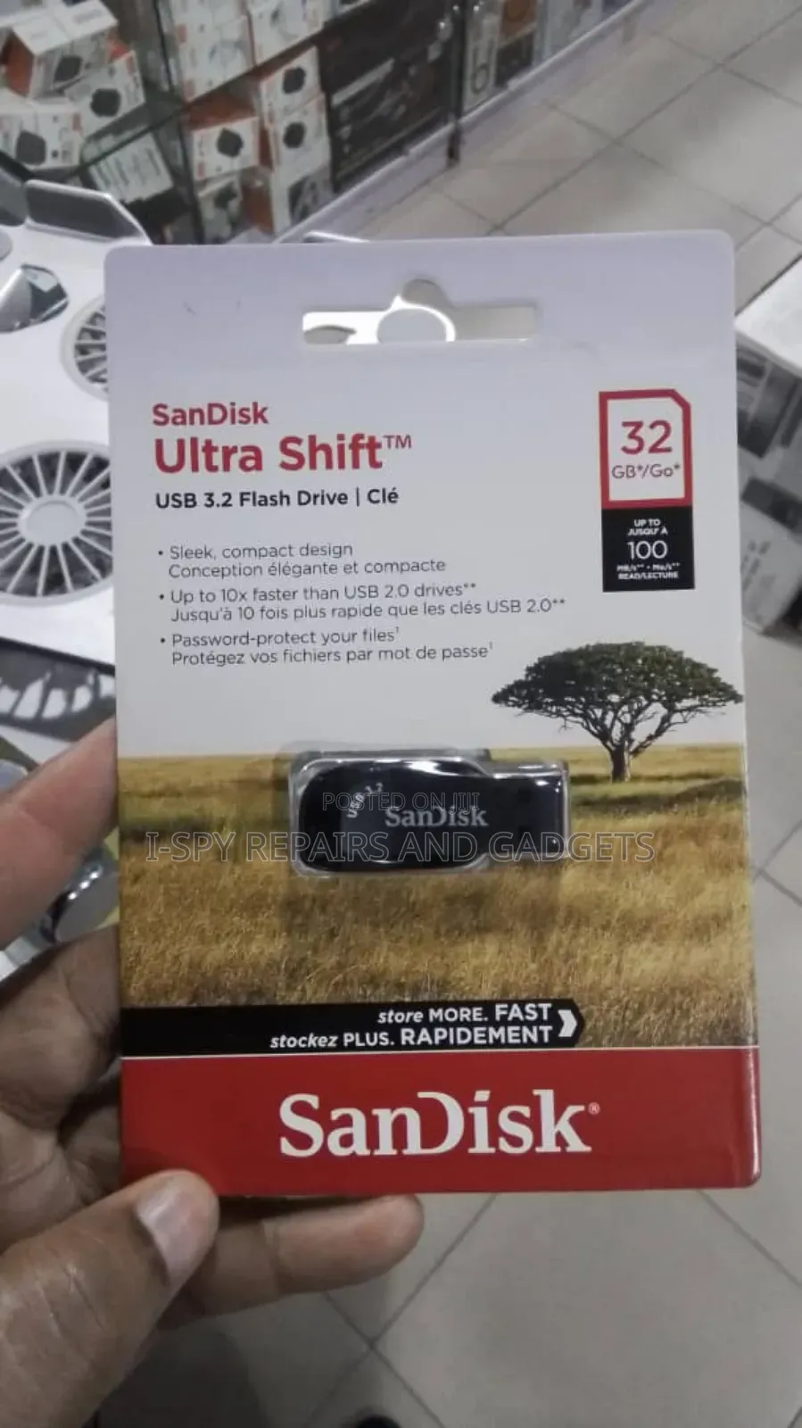 Sandisk Ultra Shift 32gb Flash Drive