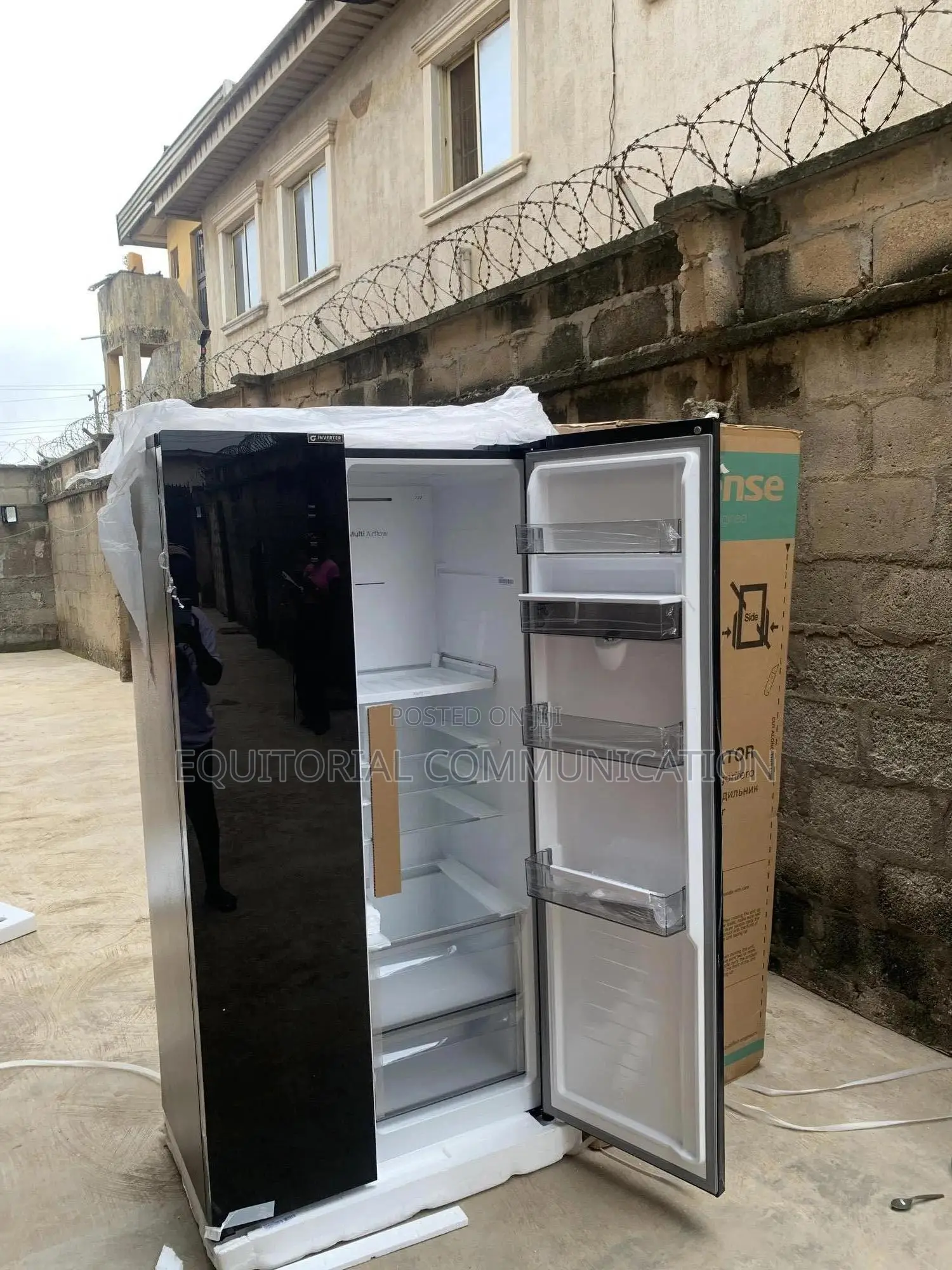Hisense Rs5p558nmsg _558l Double Door Fridge