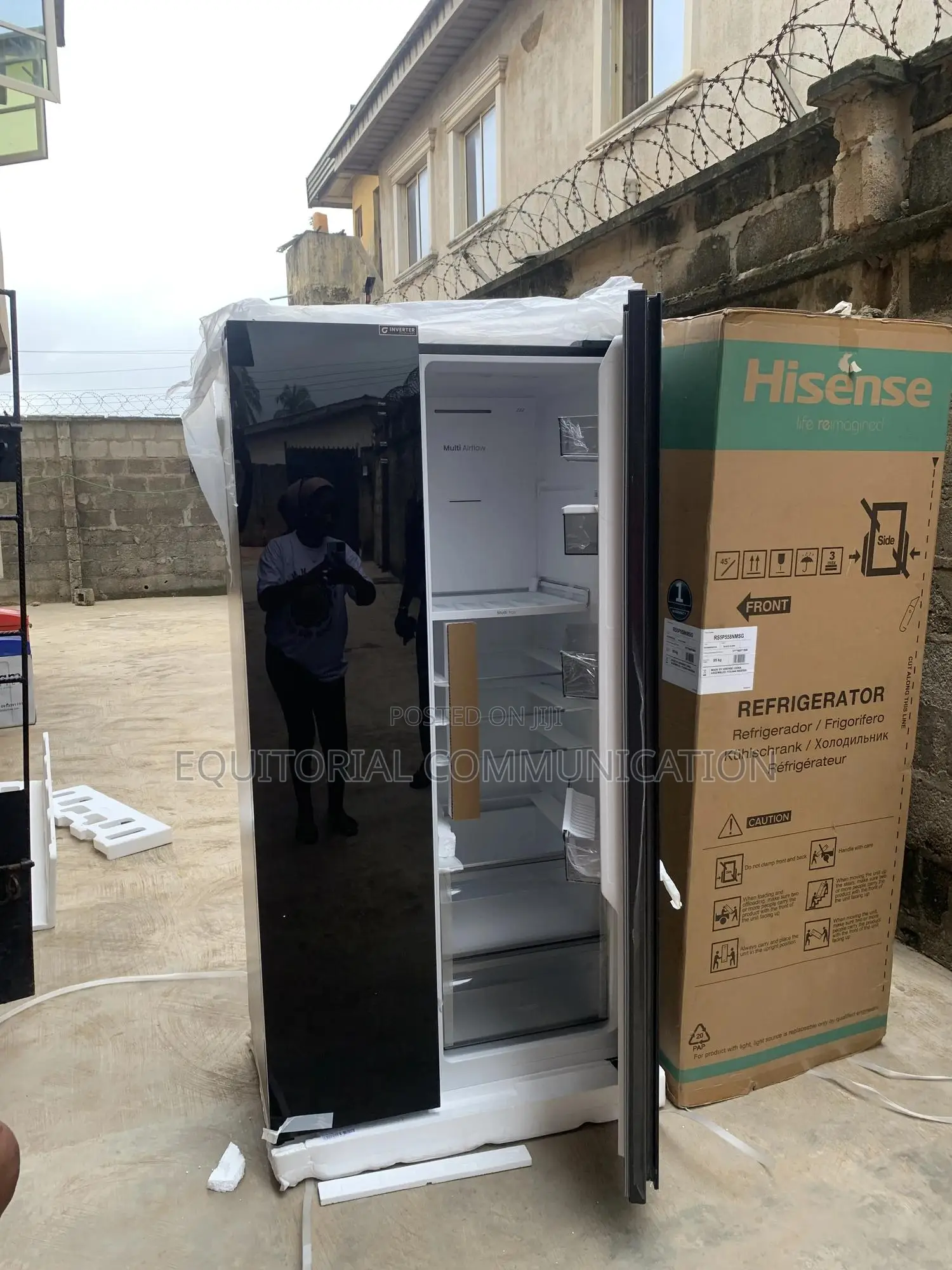 Organize Better With 558l Hisense Rs5p558nmsg Refrigerator