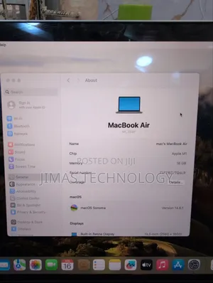 Laptop Apple MacBook Air 2020 M1 16GB Apple M1 SSD 256GB