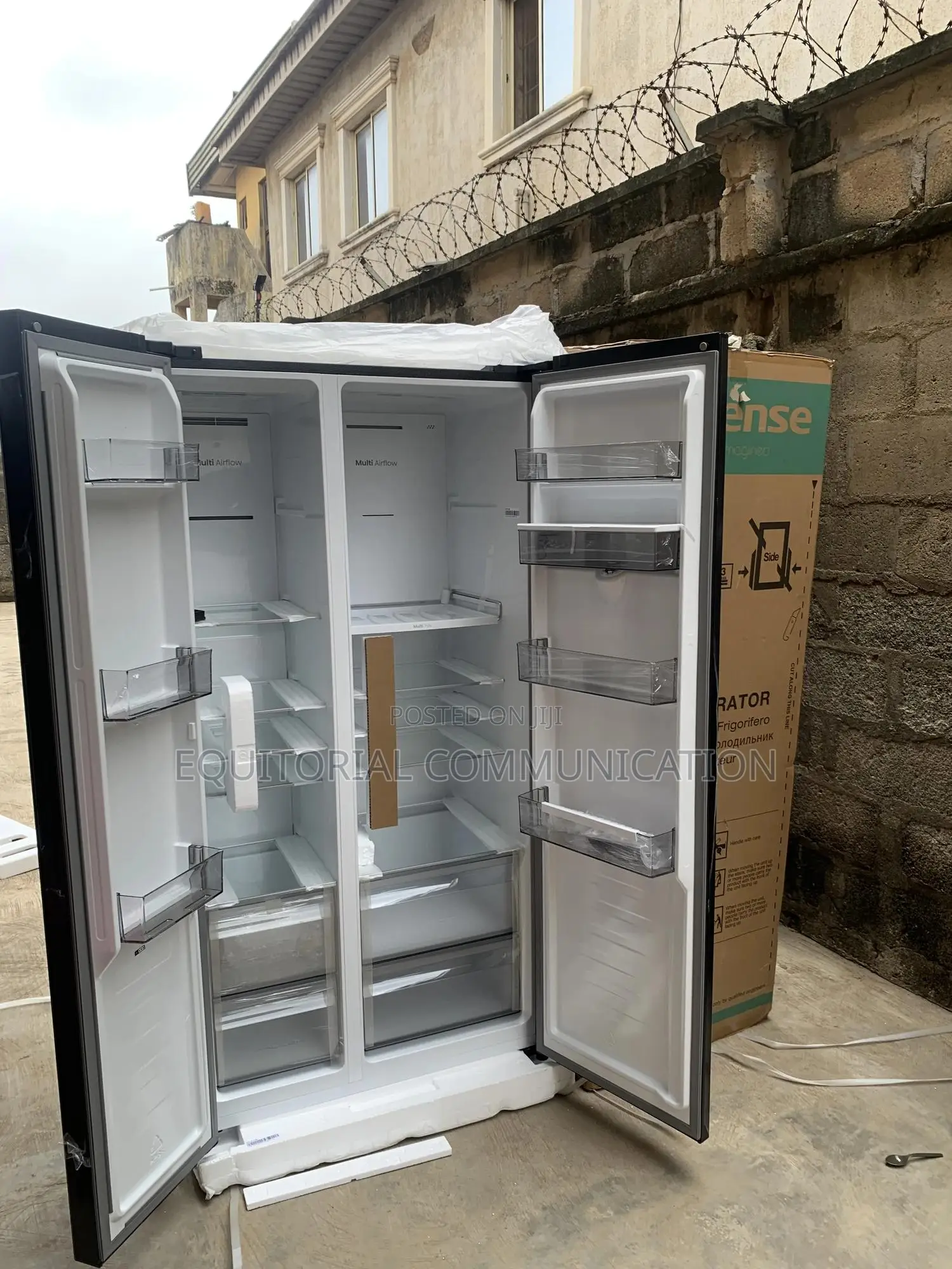 Hisense Rs5p558nmsg -558lfridge With Advanced Cooling System