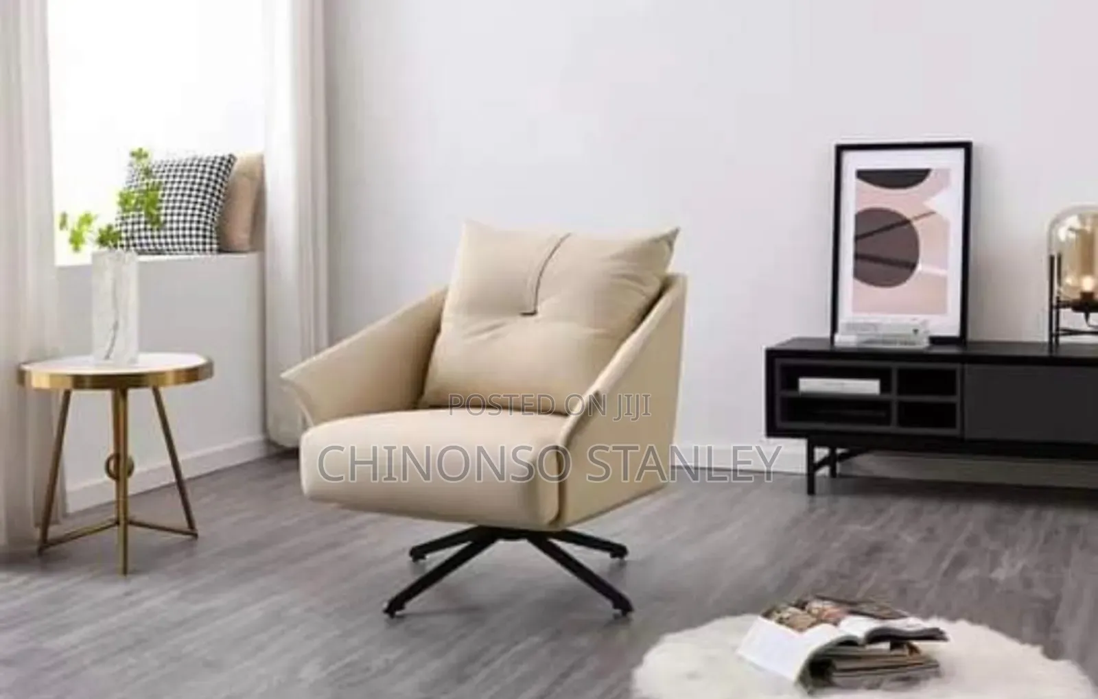 Single Leather Chair