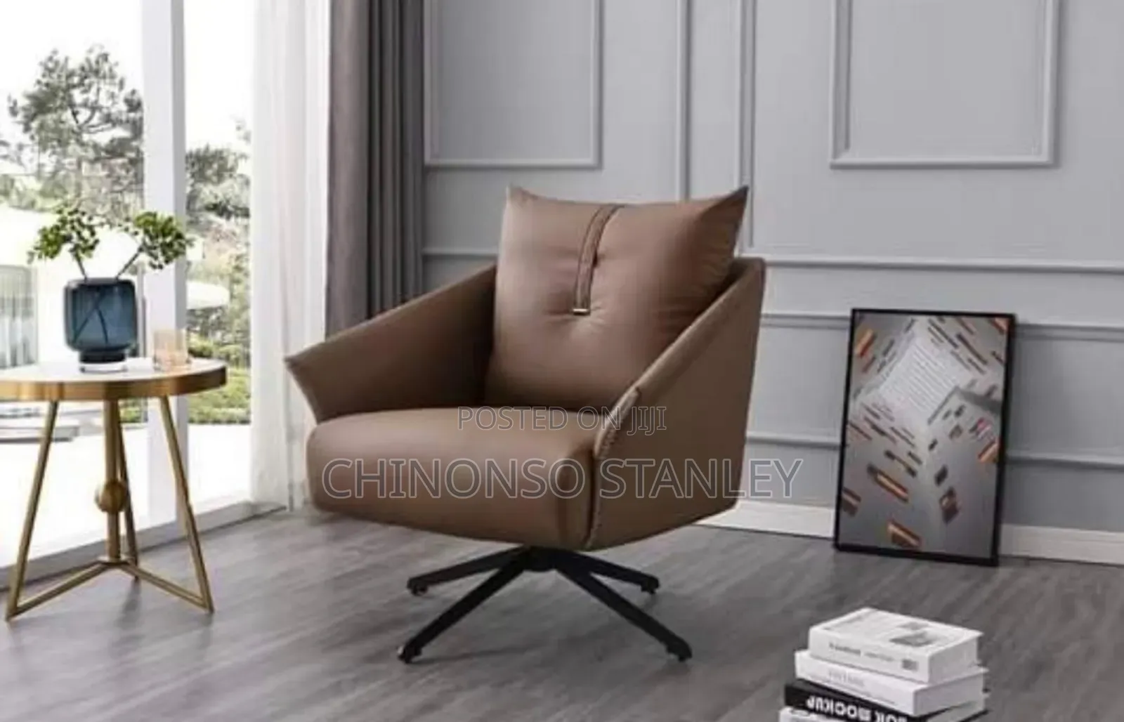 Single Leather Chair