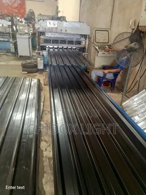 Long Span Design Aluminum Roofing Sheet Black Colour Baked
