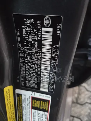 Toyota Avalon XLE Sedar FWD (3.5L 6cyl 6A) 2013 Gray