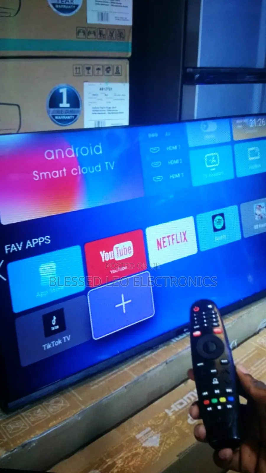 Lg 50 Inches Smart Android Cloud Tv