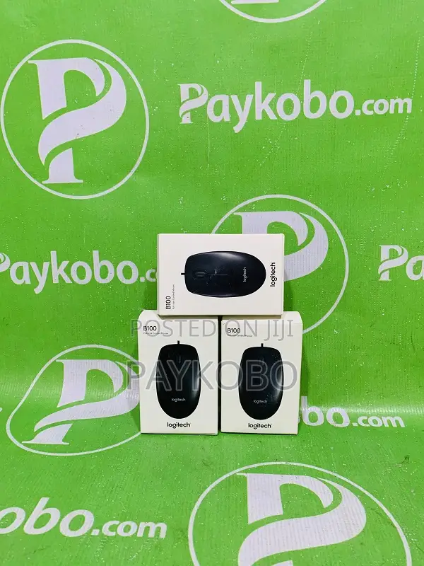 Logitech Business B100 Optical Usb Wired Mouse
