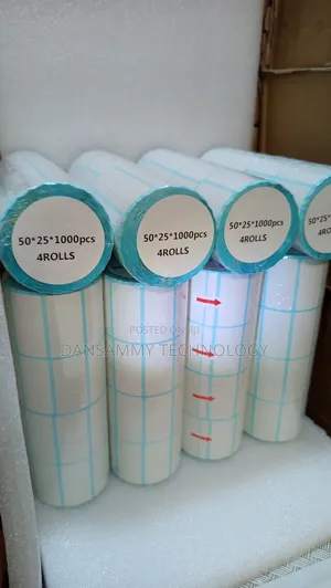 Photo - 50*25mm Direct Thermal Barcode Sticker