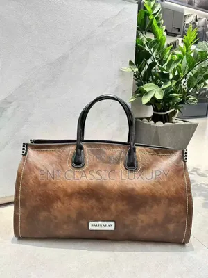 Pure Quality Luxury Leather Duffle Bags Well Branded