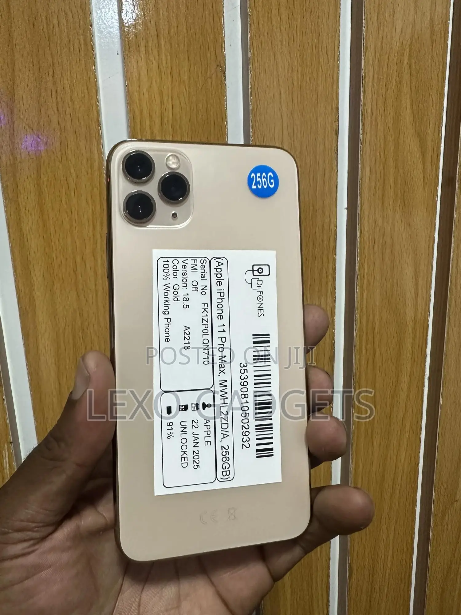 Apple iPhone 11 Pro Max 256 GB Gold