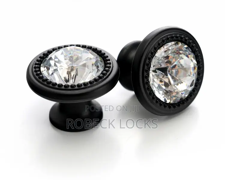 Elegant Crystal Cabinet Knobs