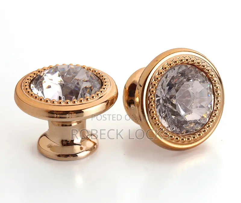 Elegant Crystal Cabinet Knobs