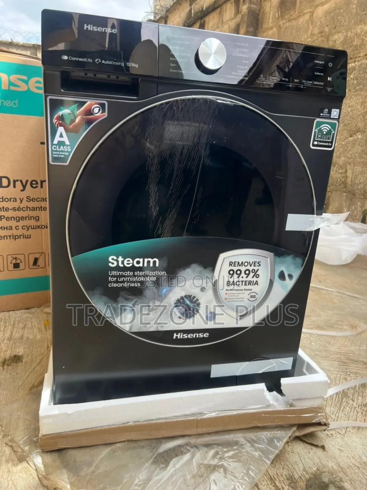 Very Efficient Hisense 12kg Washer Dryer Combo