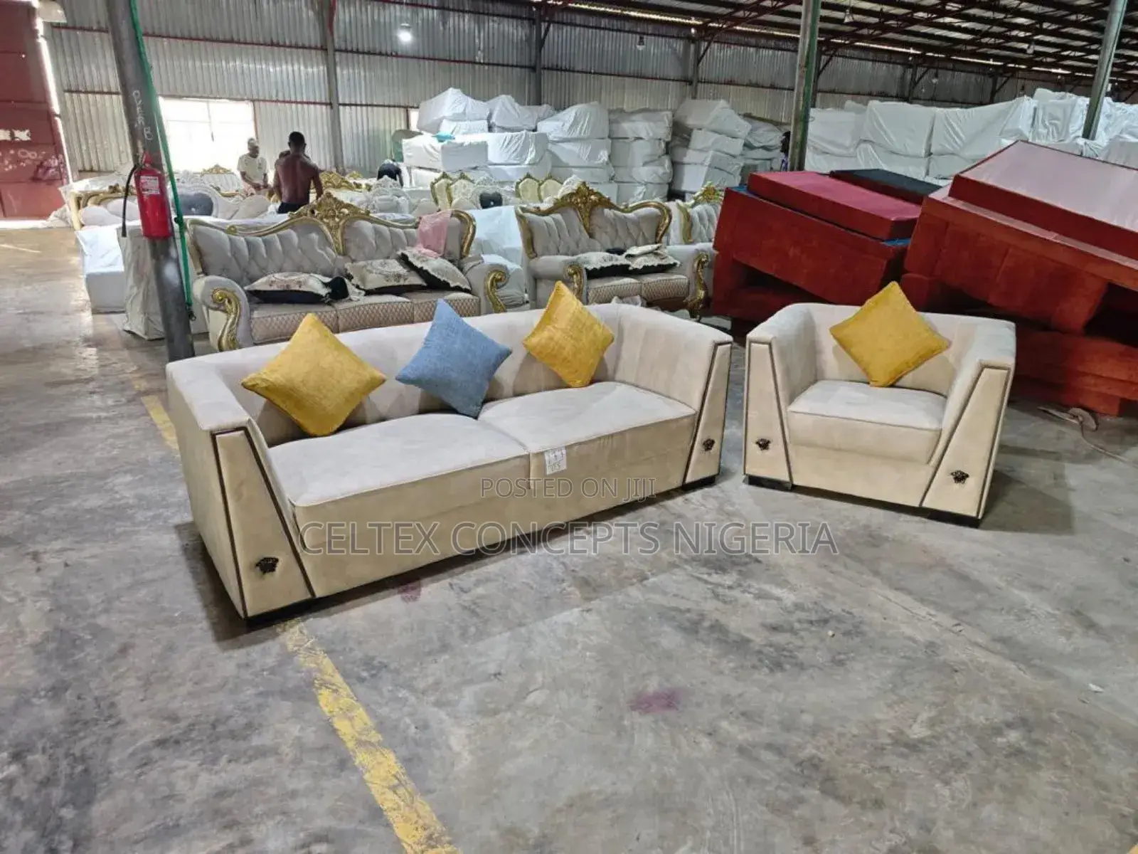 Imported Fabric 5 Seater