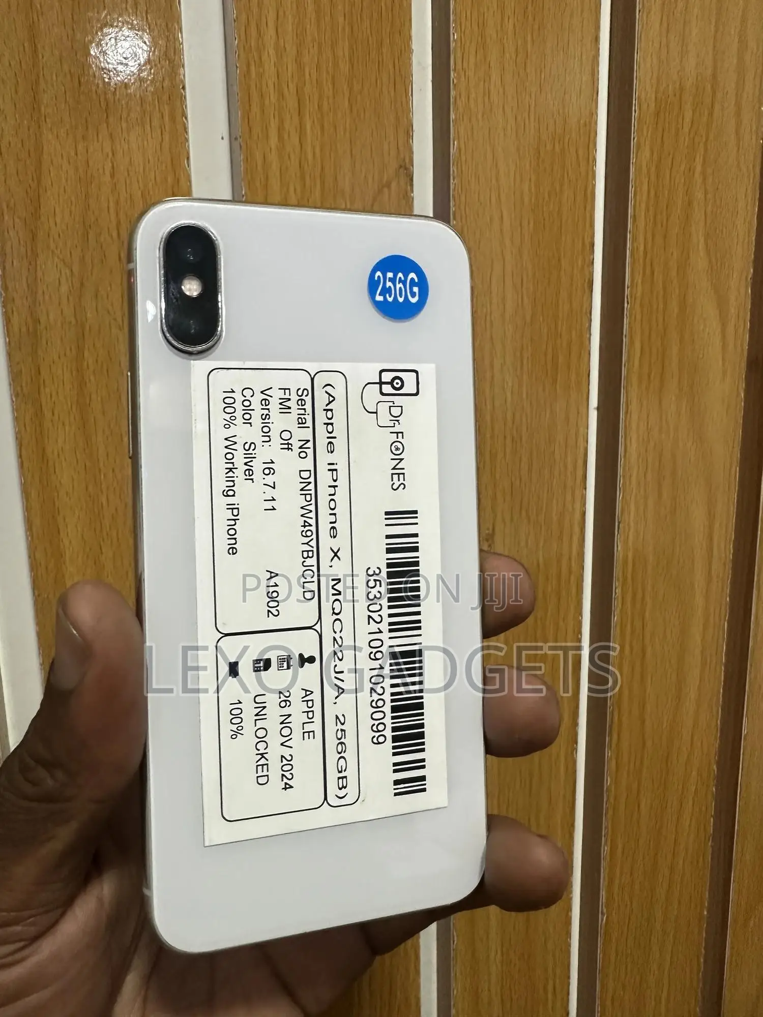 Apple iPhone X 256 GB White