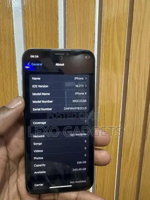 Apple iPhone X 256 GB White