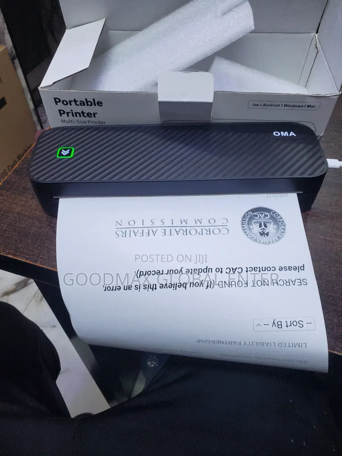 A4 Mobile Bluetooth Printer