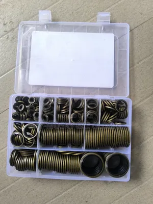 Bonded Seal Washer Kit/Set (378pcs/12sizes)