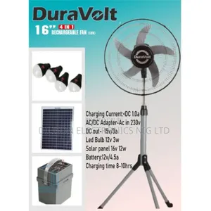 Duravolt 16" Ac/Dc Standing Fan