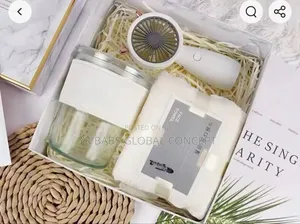Gifts Essentials 3 in 1 Gift Set( Towel, Fan and Tumbler)