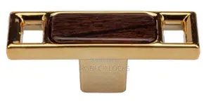 Wenge Rectangular Cabinet Knobs