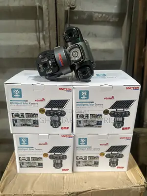 Intelligent Solar Camera With 4g/5g 10x Zoom Three Lens