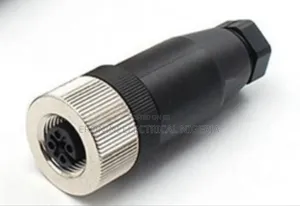 M12 Female and Male Sensor Plug