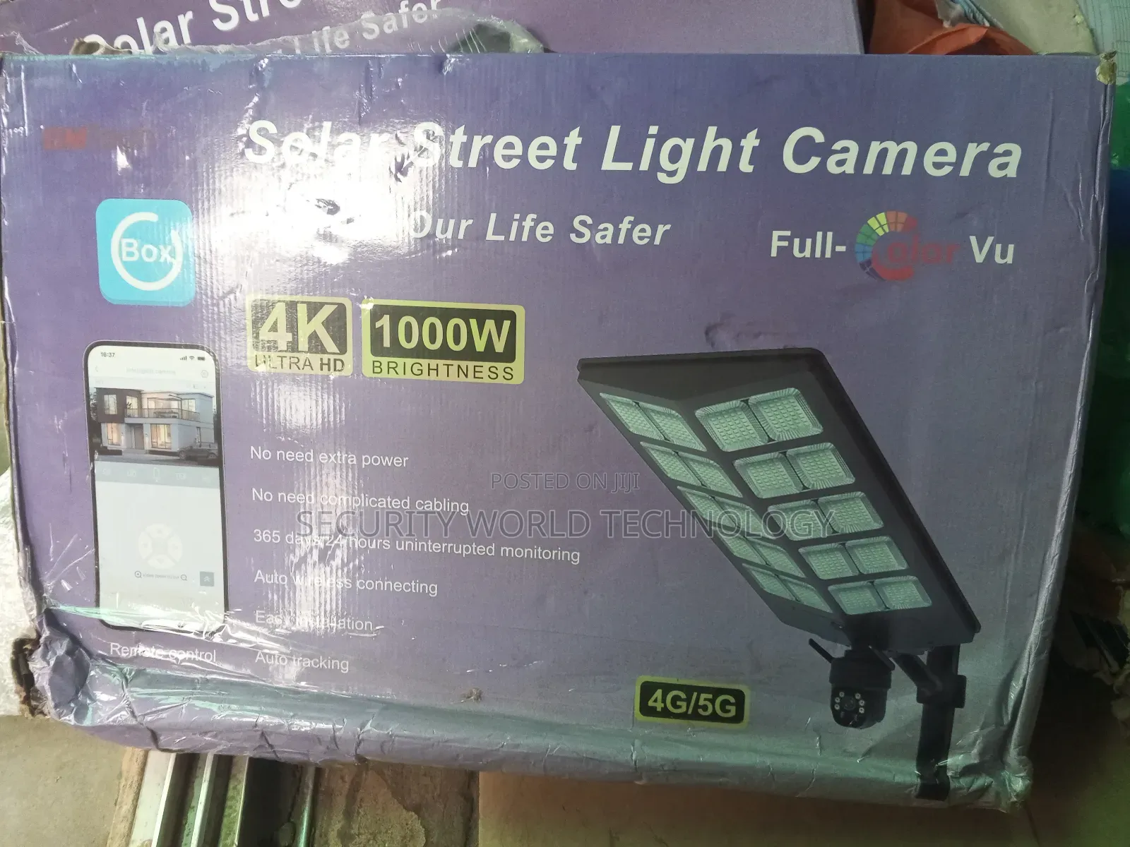 1000watts Solar Street Light With Camera