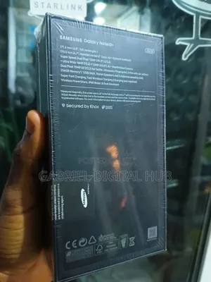New Samsung Galaxy Note 10 Plus 256 GB Gold