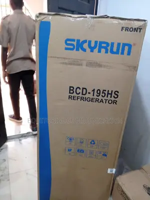 Skyrun Fridge With Eco-Friendly Refrigerant --195l