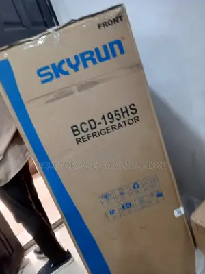 Skyrun Fridge With Removable Gasket--195l